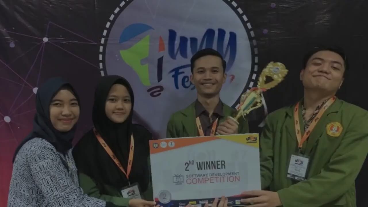 2nd Winner Software Development Competition Unity 2019
